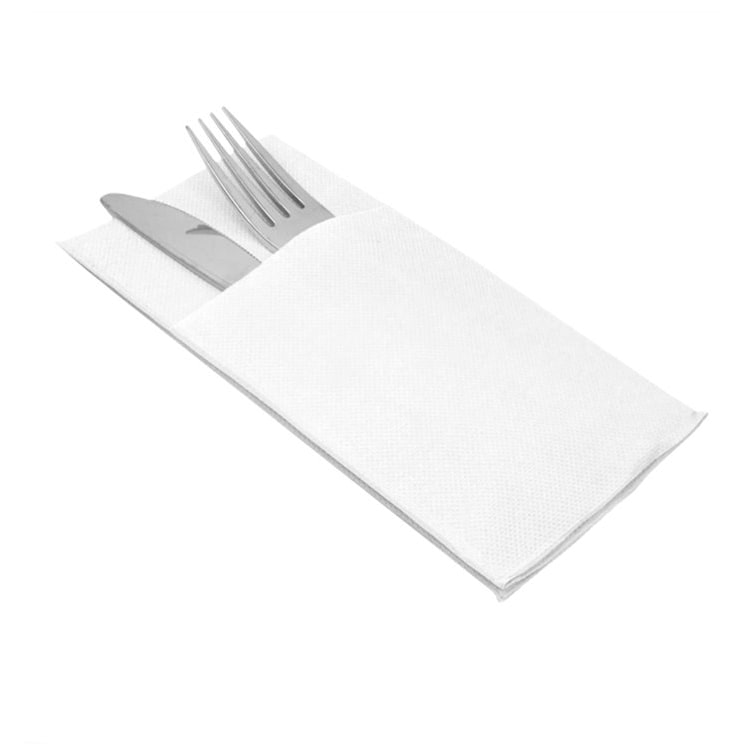 MONOUSO - Zakvouw Papieren Servet Micropunt Wit 40x40cm (30 stuks)