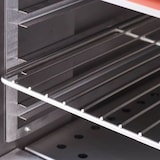 thumbnail of Stalgast Gasherd mit 4 Brennern (2x5+2x7) und Gas-Backofen GN2/1, Serie 700 ND