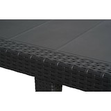 thumbnail of Dmora Tisch und Stühle Dantonaz, ausziehbares rechteckiges Außenregal mit 4 Stühlen inklusive, 100 % Made in Italy, Anthrazit