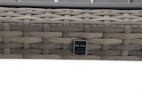 thumbnail of METRO Professional Mesa de comedor gastro Barbados, aluminio/ ratán PE, 90x90x74 cm,  tablero con aspecto de madera, resistente a la intemperie, gris