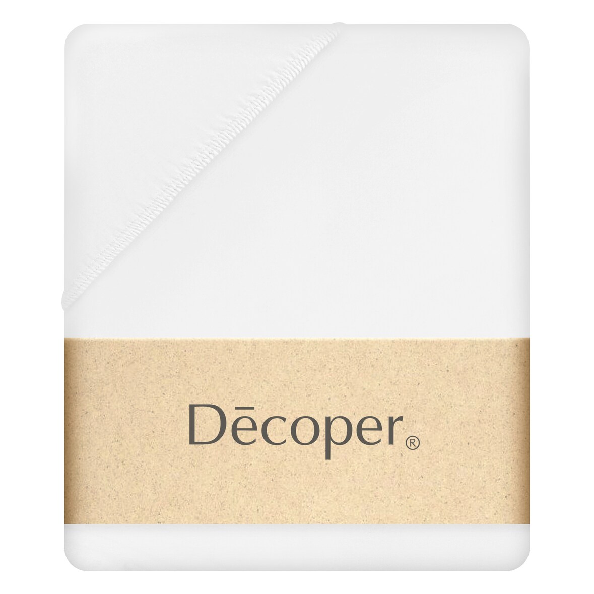 Decoper ® Mako-Feinjersey Spannbettlaken aus 100% Baumwolle | Atmungsaktiv & kuschelig weich | bis 25 cm Matratzenhöhe | 90-100 cm x 200 cm