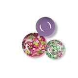 thumbnail of Excelsa service 18 assiettes Kimono porcelaine multicolore