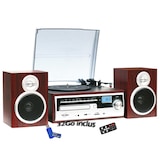 thumbnail of Chaîne Hifi Inovalley CH14E tourne disque vinyle 80W, Cd, Bluetooth, FM et USB + télécommande + clé USB