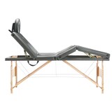 thumbnail of Helloshop26 - Massageliege mit 4 Segmenten Holzrahmen Massagebank Kopfstütze verstellbare Armlehne klappbare Massageliege tragbar 02_0001802
