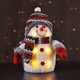 thumbnail of Leuchtender Schneemann 24 cm LED Weihnachtsdeko batteriebetrieben