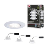 thumbnail of Paulmann Spot encastré LED Calla Kit de base orientable IP65 rond 90mm 30°  3x6W 3x530lm 230V  4000K Blanc dépoli 99927