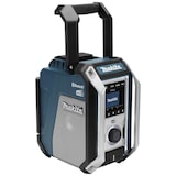 thumbnail of Makita Baustellenradio DAB, DAB+ AUX, Bluetooth?, USB spritzwassergesch?tzt, sto?fest T?rkis, DMR115