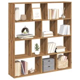 thumbnail of vidaXL Bücherregal Artisan-Eiche 132x29x141,5 cm Holzwerkstoff