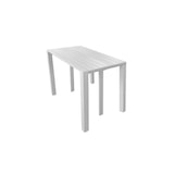 thumbnail of Mesa de jardín extensible 52/260 cm en aluminio blanco