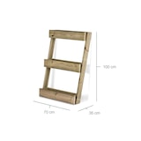thumbnail of HORTALIA Jardinera vertical Stand Line Floor KD 3B en madera tratada para exterior