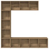 thumbnail of vidaXL Buchschränke 3 Stück Artisan Eiche Holzwerkstoff