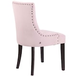thumbnail of Set 4 poltrone pranzo Aberdeen in velluto rosa/antico