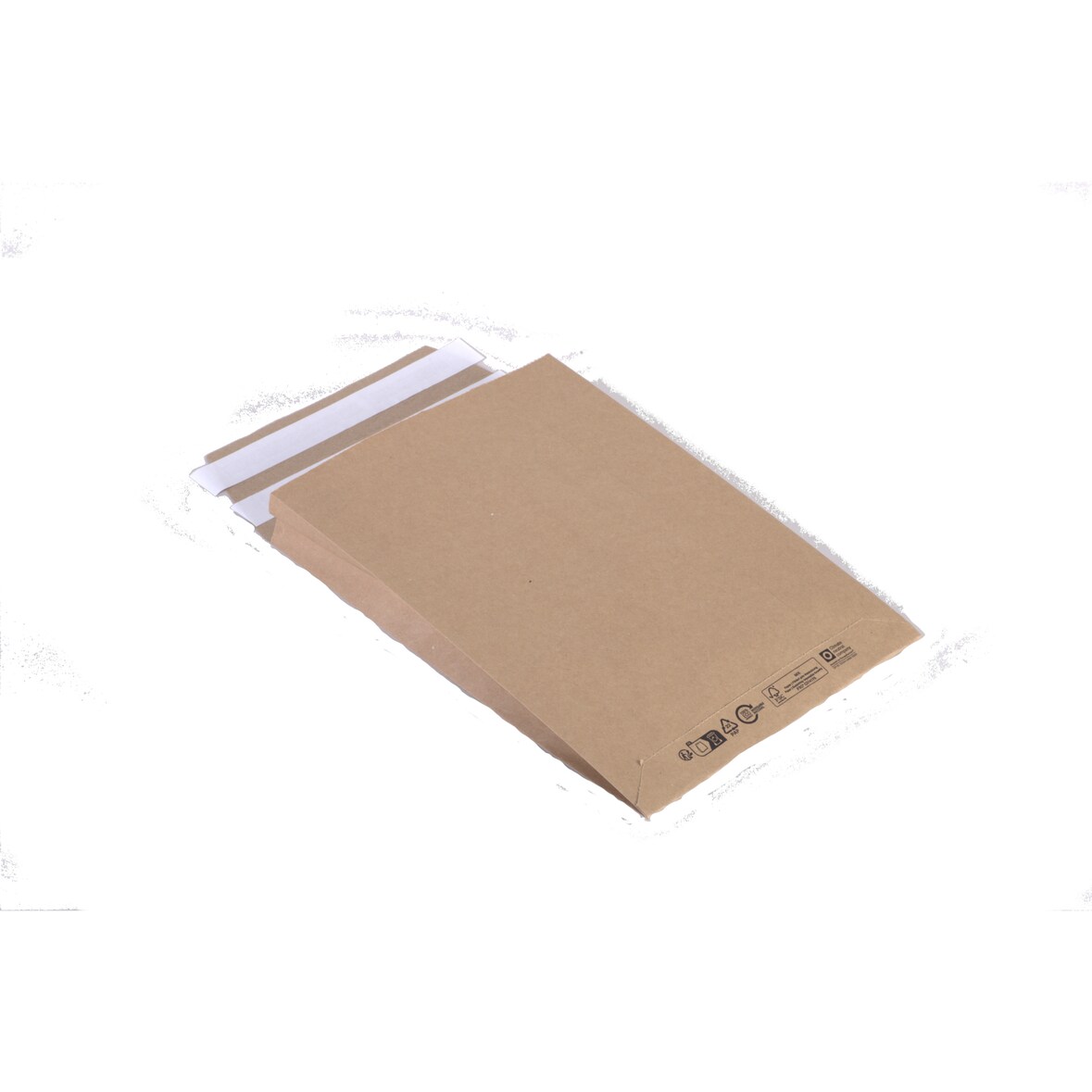 Versandtasche 2FVSF000914 300x80x430+100mm braun 250 Stück