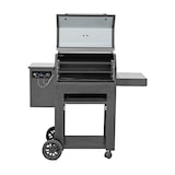 thumbnail of Tarrington House barbecue voor houtpellets en rookoven, staal, 128 x 57 x 117 cm, zwart