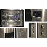 thumbnail of Micro ondes combiné encastrable   CEMOC34IXE L59,5 x H46 x P46,8 cm Inox 34L usage non-intensif CONTINENTAL EDISON