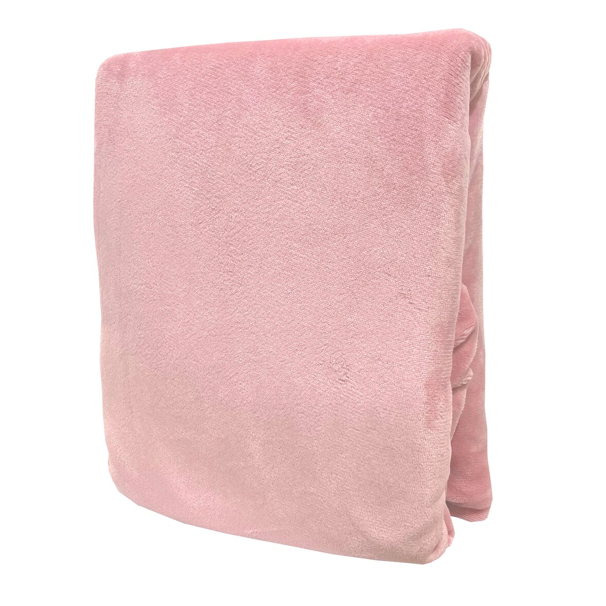 2 Stück Winter Teddyplüsch Spannbettlaken 120-130x200cm Rosa flausch kuschelig