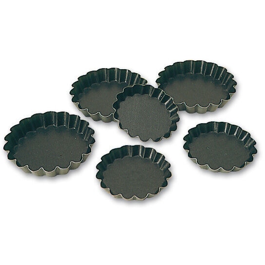 Matfer Moule Exopan® tartelette ronde cannelée 6 cm x 25 Matfer - 332651
