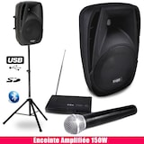 thumbnail of Pack sono portable Enceinte amplifiée 150W, BT 8 micro