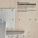 thumbnail of bümö Tischplatte 80x80 cm in Eiche, Schreibtischplatte aus Holz, Holzplatte, Spanplatte kratzfest beschichtet, ABS-Kante, 120 kg Tragkraft für DIY