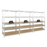 thumbnail of PROREGAL Mega Deal | 3x Schwerlastregal Ragnar | HxBxT 180x120x60 cm |  Fachlast 175kg | Verzinkt | Stecksystem Lagerregal Regalsystem 3 Stk.