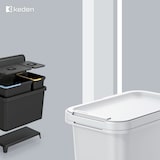 thumbnail of Keden Systema 12L Recyclingbehälter mit Deckel in Weiß