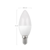 thumbnail of Packung mit 5 Kerzenlampen LED E14 6W Equi.40W 470lm 4000K 15000H Primer Leader