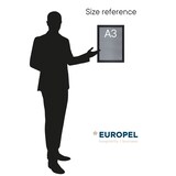 thumbnail of Klapprahmen Europel A3 25mm matt Schwarz 355072