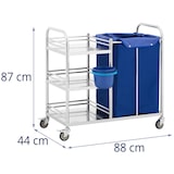 thumbnail of Steinberg Systems - Wastrolley - 3 planken & waszak - 50 kg - roestvrij staal