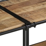 thumbnail of Helloshop26 - TV-Ständer im Industriedesign mit großem Stauraum 160 x 42 x 40 cm Massivholz braun 02_0057615