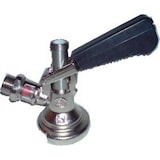 thumbnail of Zapfkopf Keg Verschluss Flach Fitting seitlicher Ausgang (Thekenanstich)