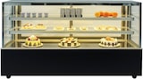 thumbnail of Kühl- & Kuchenvitrine - 2000mm - Doppelverglasung - Schwarz - Gastronomie-Vitrine - Profi-Kühlvitrine