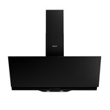 thumbnail of Wiggo WE-A942G(B) - Schuine Afzuigkap - 90cm - Zwart Dubbel Glas