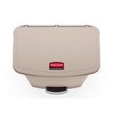 thumbnail of Rubbermaid Slim Jim Step On container Front Step kunststof 68 ltr - beige