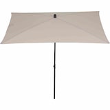 thumbnail of City Mittelstockschirm anthrazit/natur 140x210cm