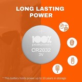 thumbnail of Pilhas CR2032 20 Unidades 100% PeakPower