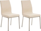 thumbnail of 2er Set Esszimmerstühle Colmar Stoff creme