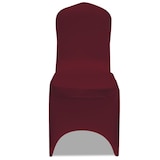 thumbnail of Décoshop26 - Housses élastiques de chaise Bordeaux 12 pièces DEC022526