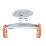 thumbnail of Paulmann LED-paneel 3-Step-Dim Atria Shine Backlight   rond 420mm  22W 2300lm 3000K Zwart dimbaar 70999