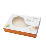 thumbnail of Coffret traiteur décor Délices avec fenêtre 460x310x80mm par 50 pièces JORIDEAL