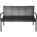 thumbnail of tectake Banc de jardin PINO 3 places 126 x 62 x 81,5cm - noir -403213