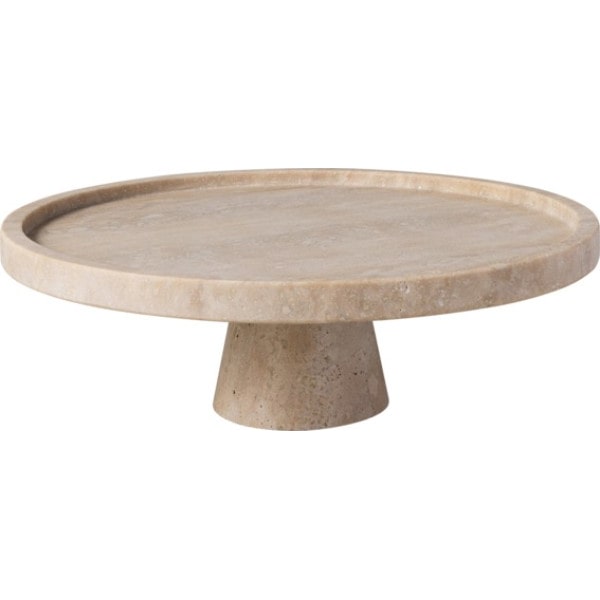 Villeroy & Boch Manufacture Travertine Servierplatte auf Fuss