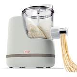 thumbnail of Máquina para pasta Sirge PASTAFAVOL con báscula, 18 matrices, hasta 800 g de pasta, incluida pasta al huevo, 220 vatios, color blanco