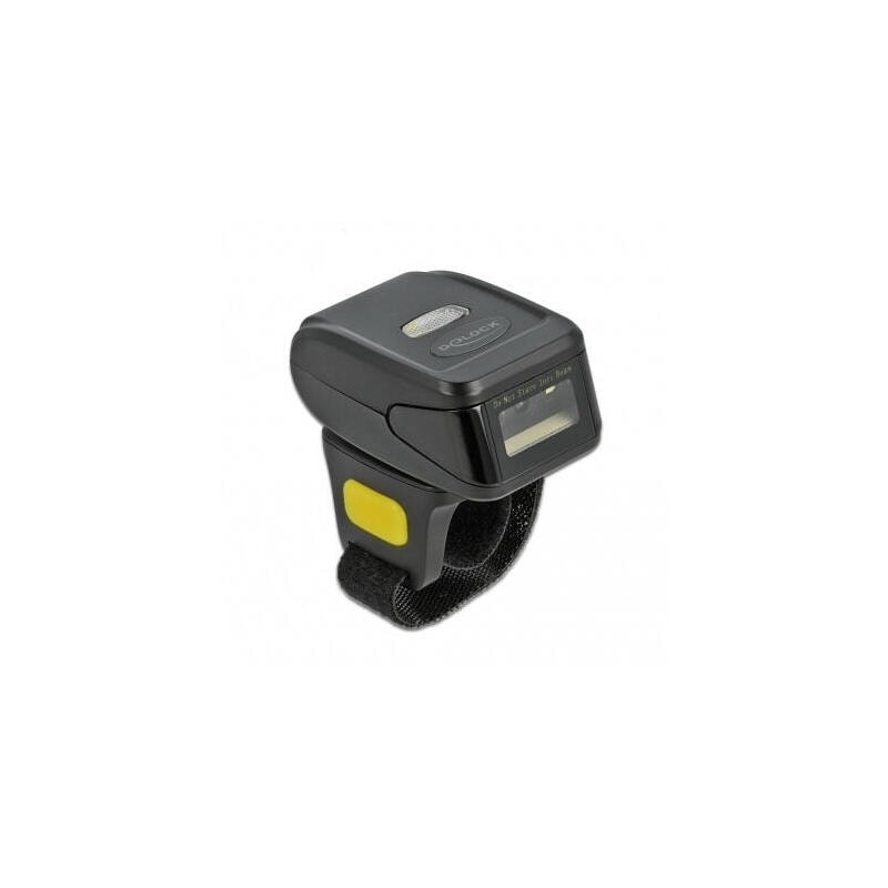 Delock Escaner De Codigo De Barras Anillo 1D Y 2D Con 2,4 Ghz O Bluetooth