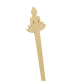 thumbnail of MONOUSO - Bamboe Drink roerstaaf “Bouddha 1” 18cm (50 stuks)