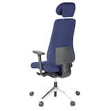 thumbnail of Bürostuhl / Chefsessel PRO-TEC 400 Stoff dunkelblau Alu poliert hjh OFFICE