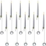 thumbnail of LED Baumkerzen 10 Weihnachtskerzen Baumbeleuchtung kabellos Fernbedienung