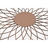 thumbnail of Mesa de ferro Zarina, 50 x 45 cm marrom antigo