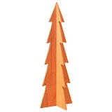 thumbnail of vidaXL Kerstdecoratie kerstboom 112 cm massief grenenhout wasbruin