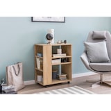 thumbnail of FineBuy Regal Weiß Rollwagen 60x75x35 cm Regalwagen mit Rollen Beistelltisch