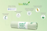 thumbnail of 10 `bioMat` Kompostbeutel auf Stärkebasis 120 l 130 cm x 88 cm ohne Tragegriff